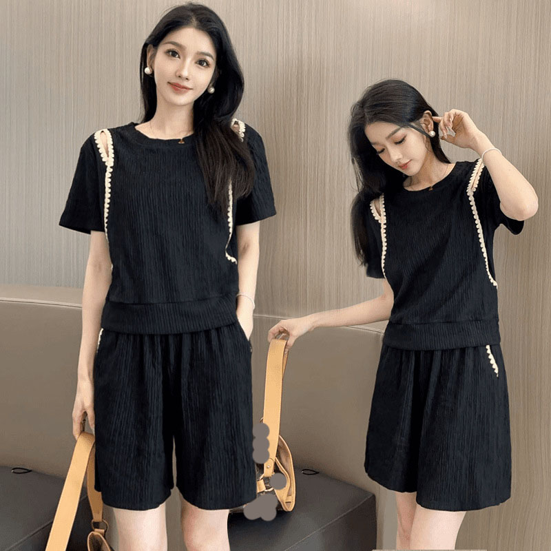 Blouse Off Shoulder - Kore Moda Kapalı Omuz T-Shirt Iki