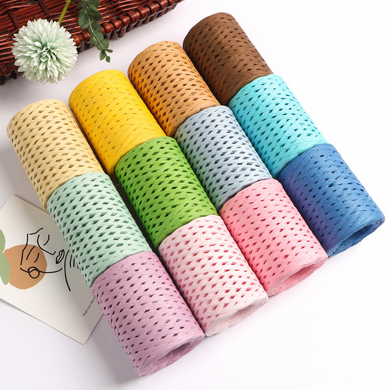 Crochet Bag Raffia - 150 M Doğal Rafya Hasır Iplik