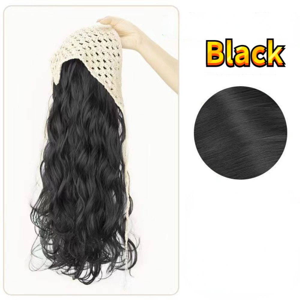 Headband Summer Knit - Moda 65CM Peruk Üçgen Başörtüsü Oyuklu