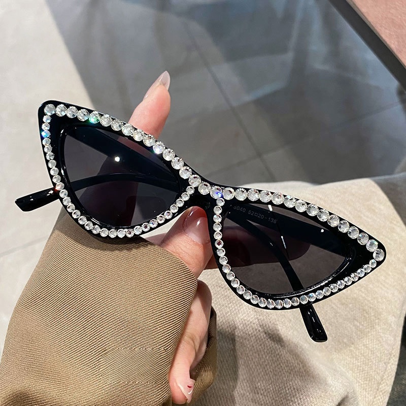 Sunglasses Cat Eye - Vintage Lüks Kedi Gözü Güneş Gözlüğü