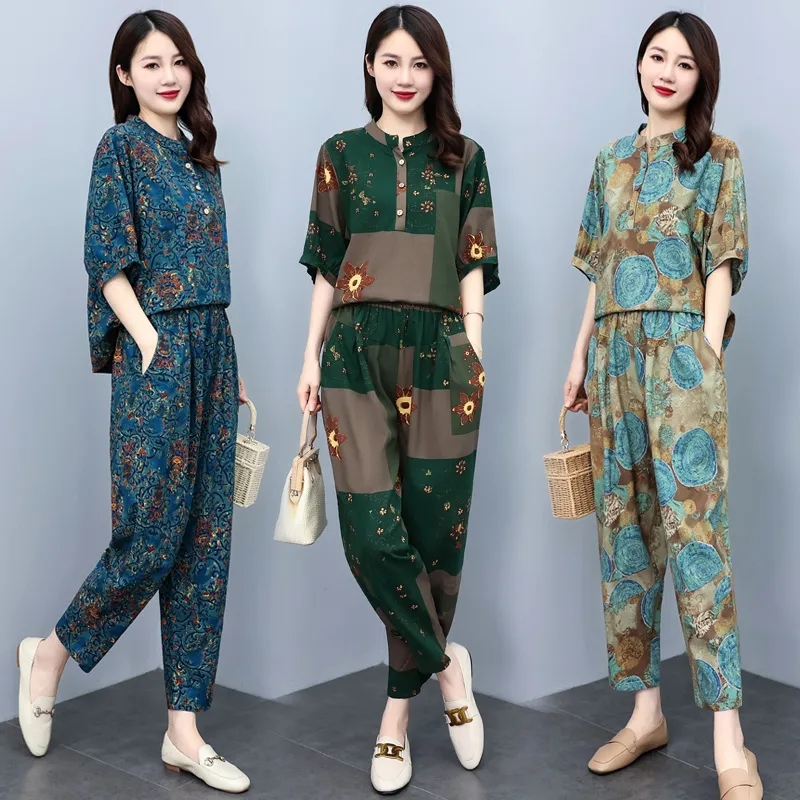 Linen Pant Wide - Orta Yaşlı Anne Yazlık Takımlar 2026