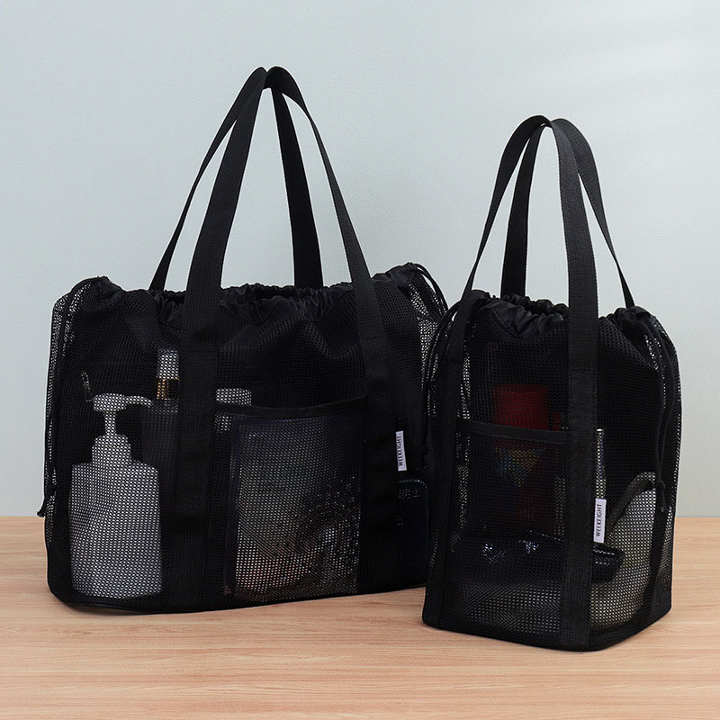Tote Bag Beach - Büyük Kapasiteli Plaj Çantası Drenajlı Kozmetik