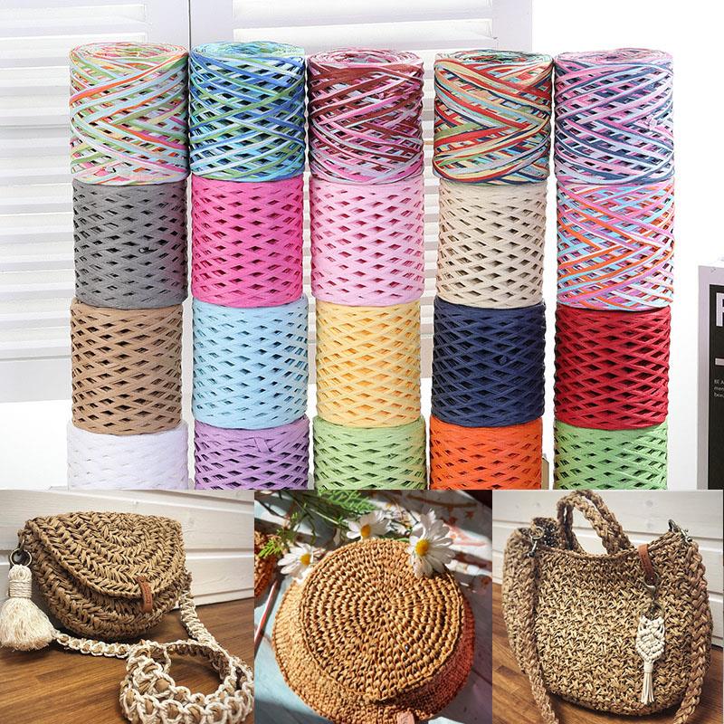 Crochet Bag Raffia - 200 M Rafya kağıt ipi Hasır