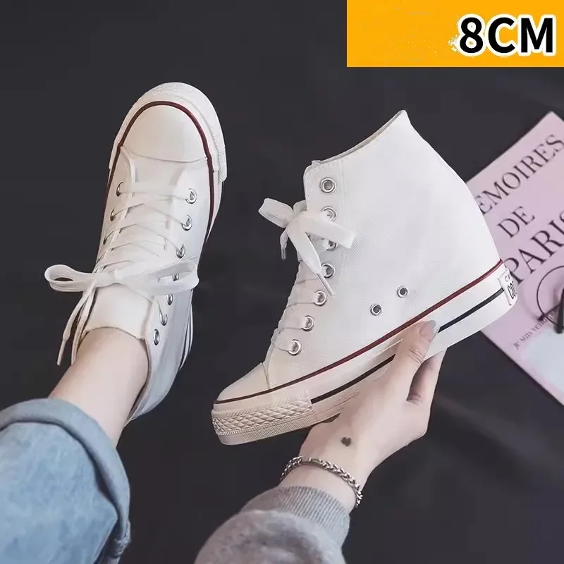 Wedge Espadrille Women - Kadınlar için 8 cm Yüksek Platformlu