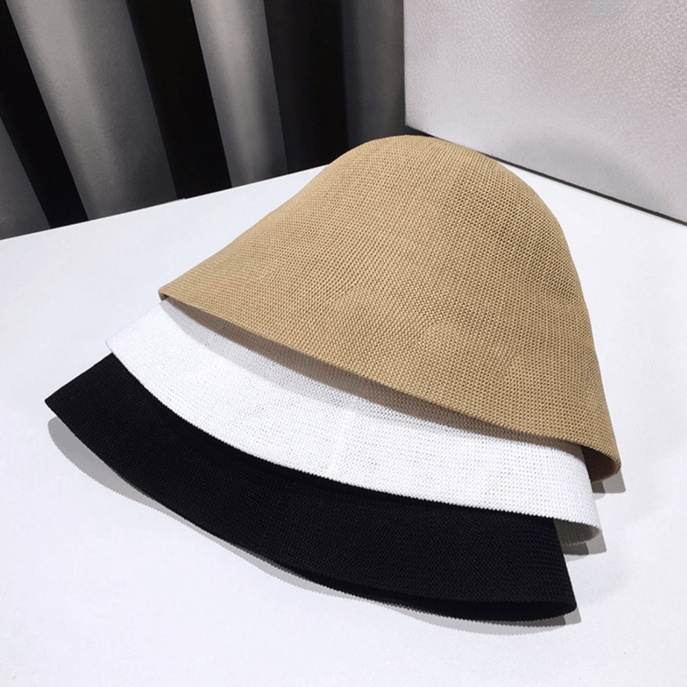 Hat Floppy Wide - Moda Pamuklu Malzeme Nefes Alabilen Keten