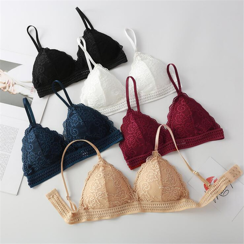 Bralette Triangle Set - 2026 Kadın Sütyeni Yeni Fransız Üçgen