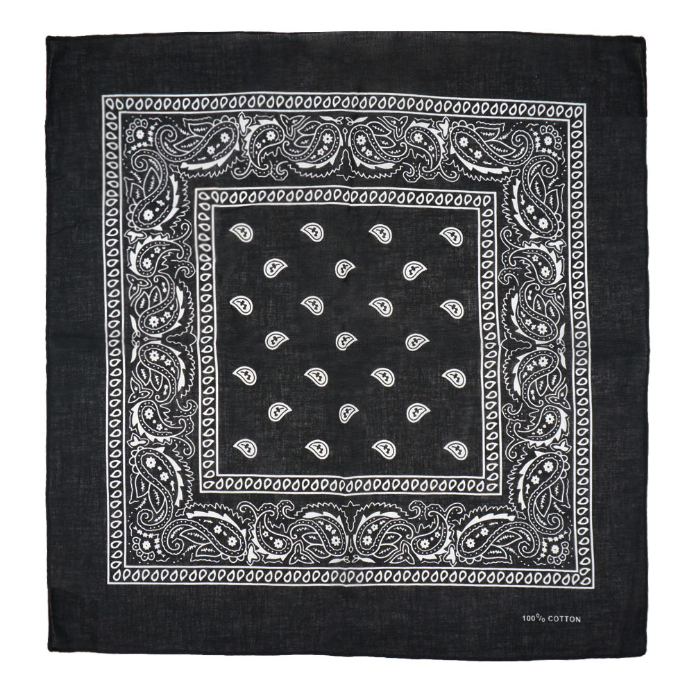 Headband Summer Knit - % 100% Pamuk Paisley Bandana Bohemian