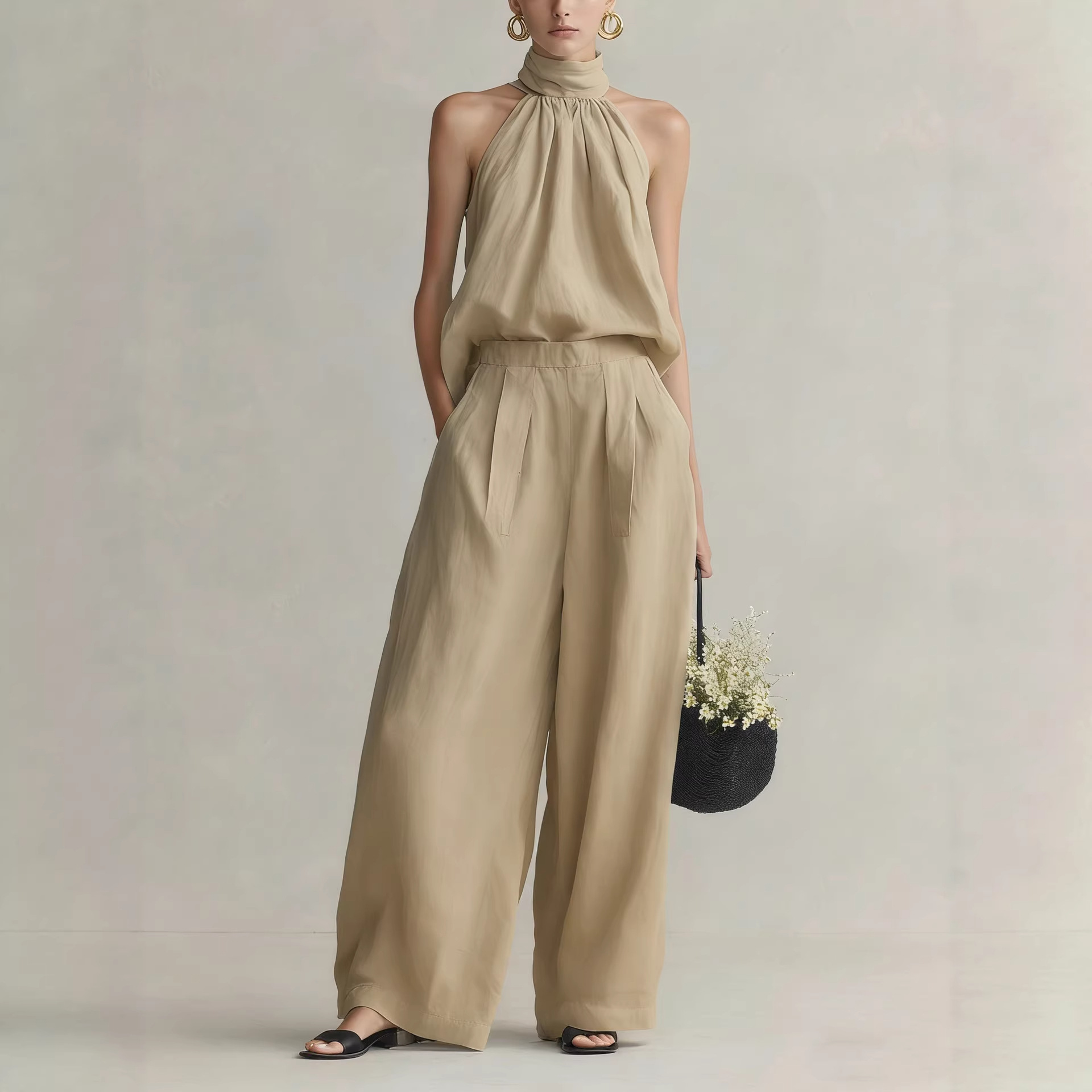 Kadınlar İçin 2026 Yaz Yeni St - Linen Pant Wide incelemesi ve fiyatı