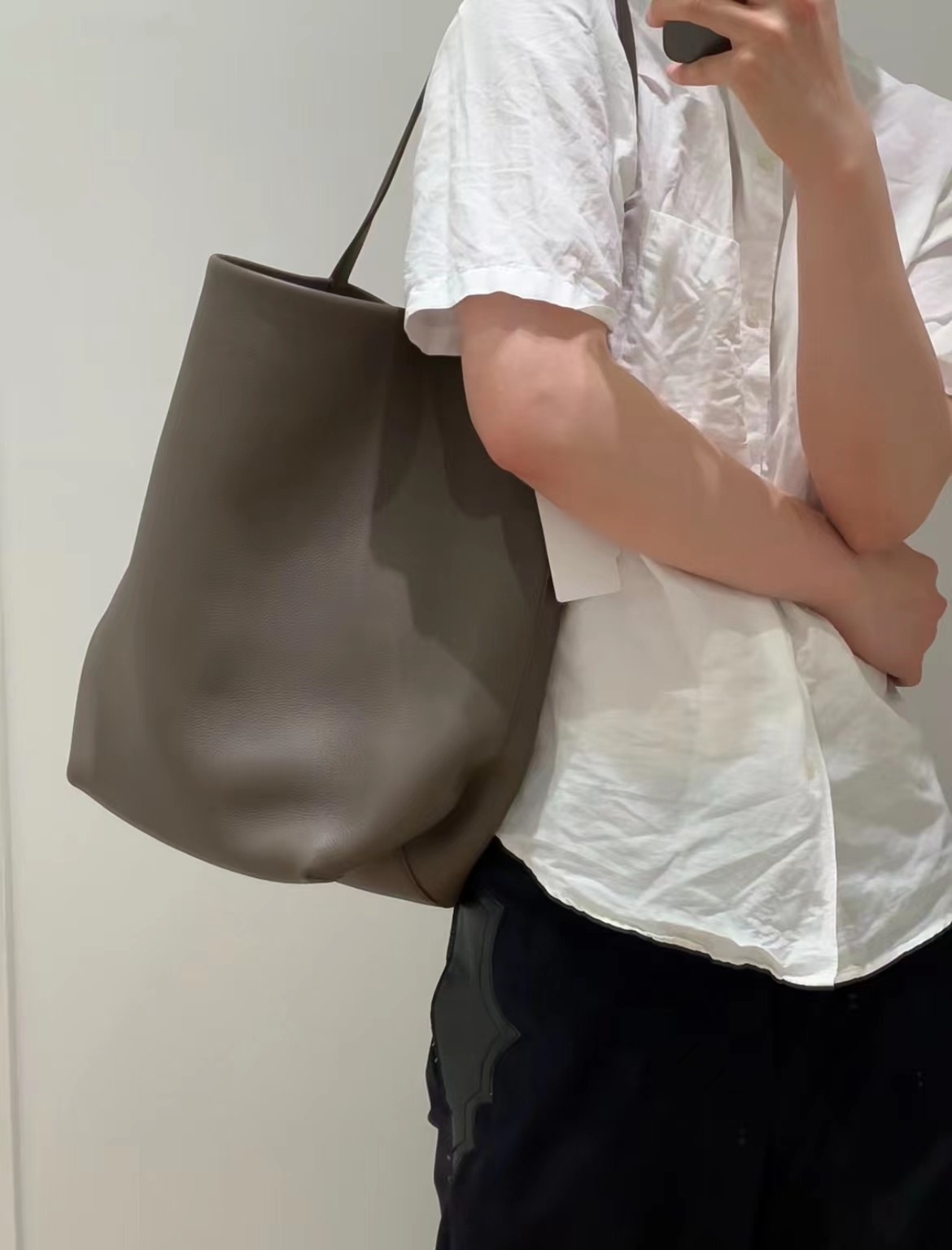 Sığır Derisi Sonbahar Kış Çant - Tote Bag Beach incelemesi ve fiyatı