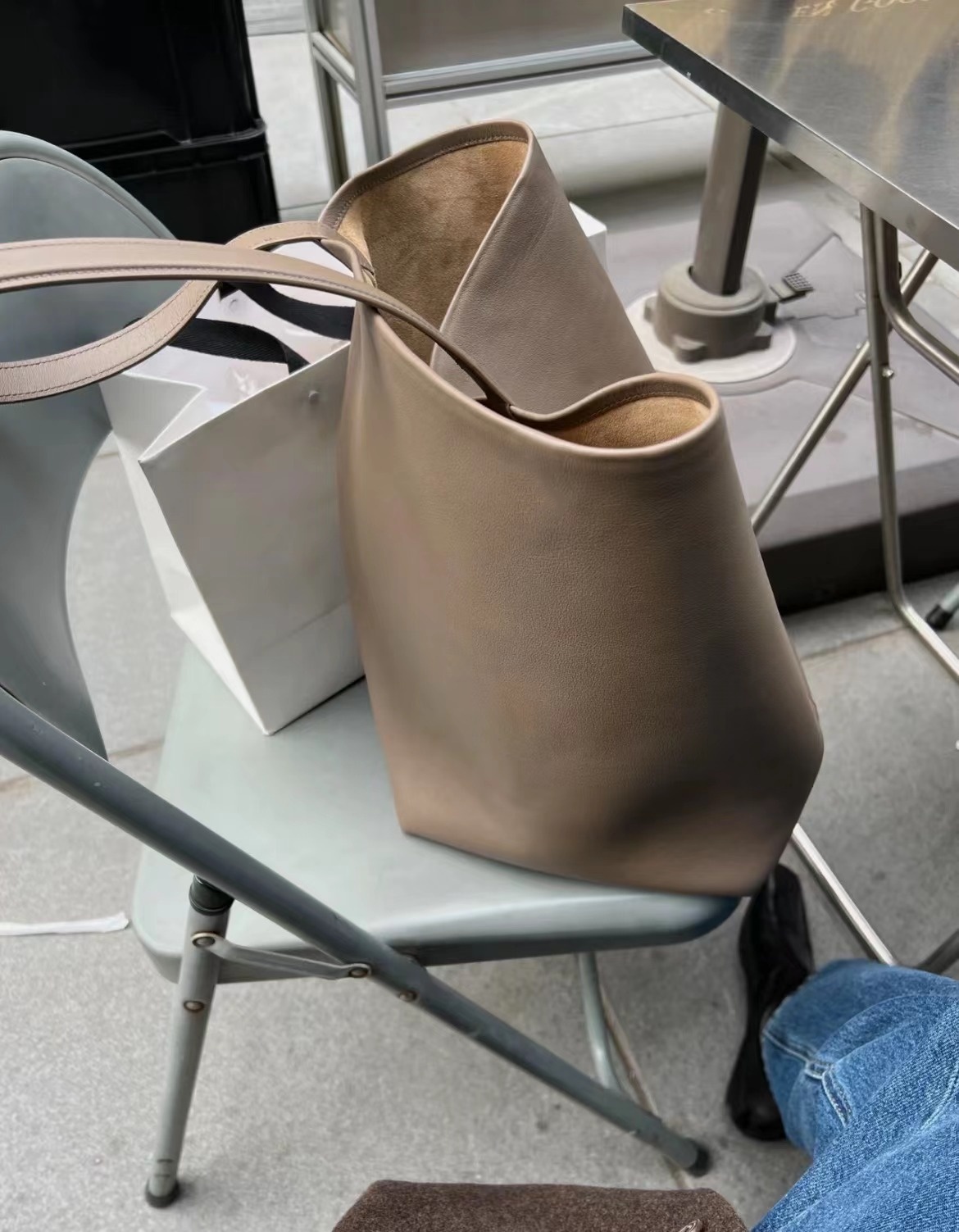 Sığır Derisi Sonbahar Kış Çant - Tote Bag Beach incelemesi ve fiyatı