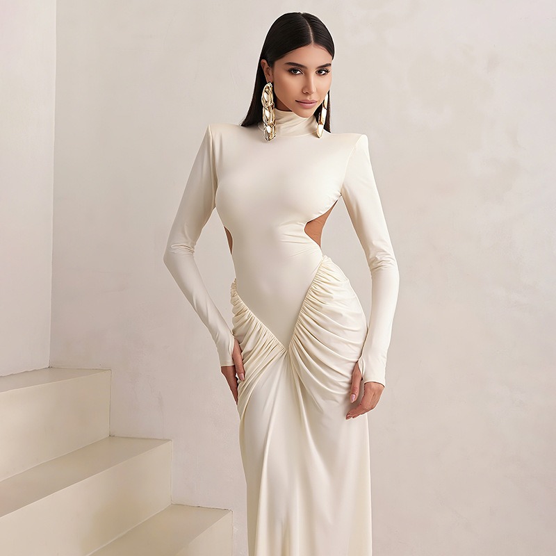 Kadınlar İçin Sırtı Açık Uzun  - Maxi Dress Halter incelemesi ve fiyatı