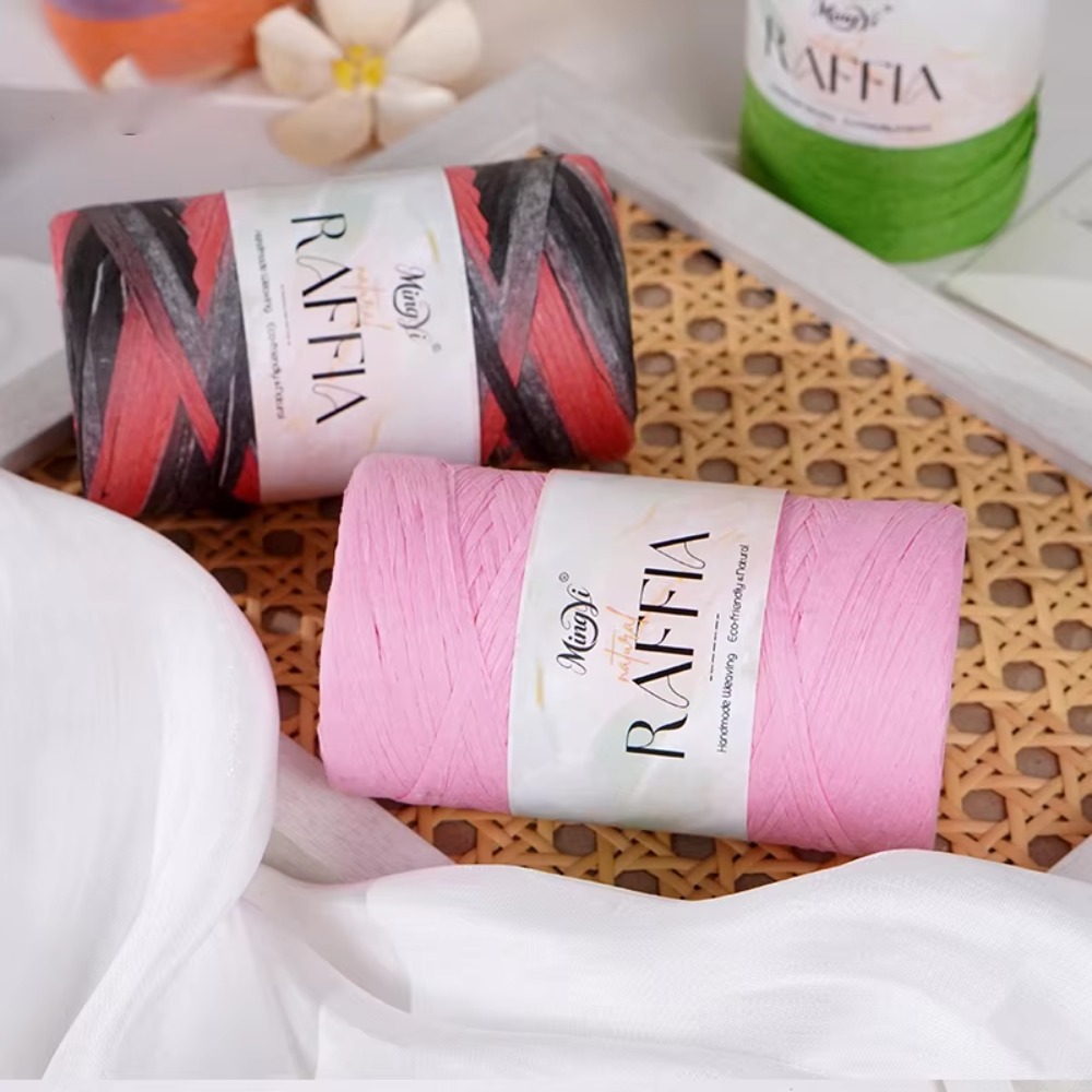 Kendin Yap Çok Renkli Rafya İp - Crochet Bag Raffia incelemesi ve fiyatı