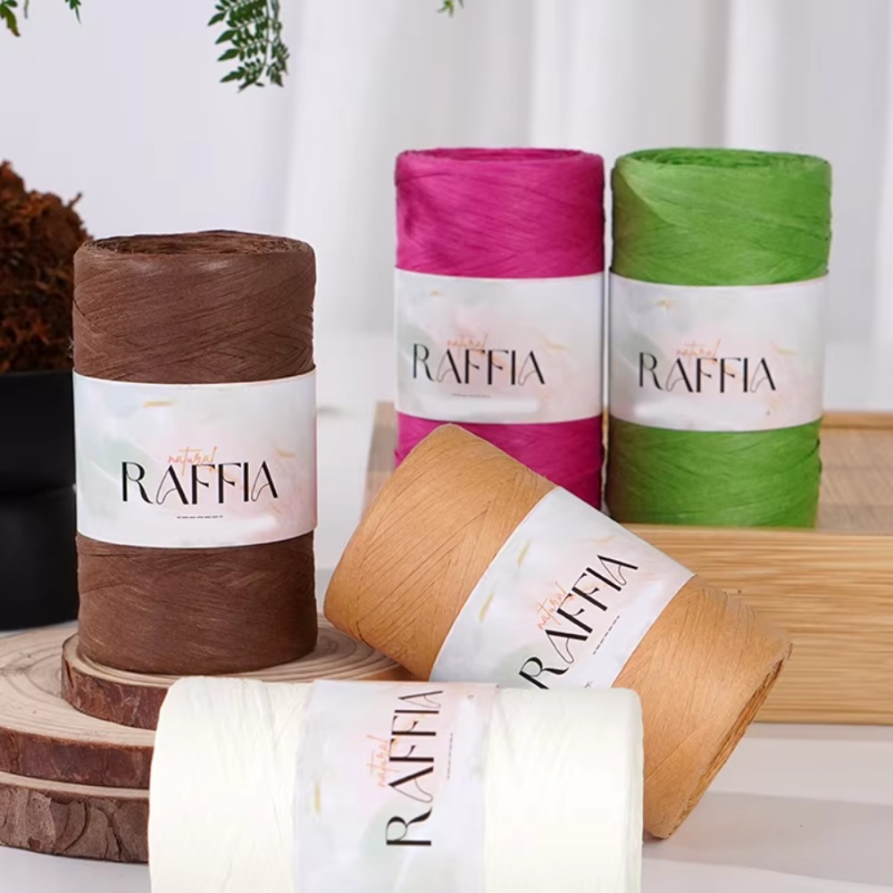 Kendin Yap Çok Renkli Rafya İp - Crochet Bag Raffia incelemesi ve fiyatı