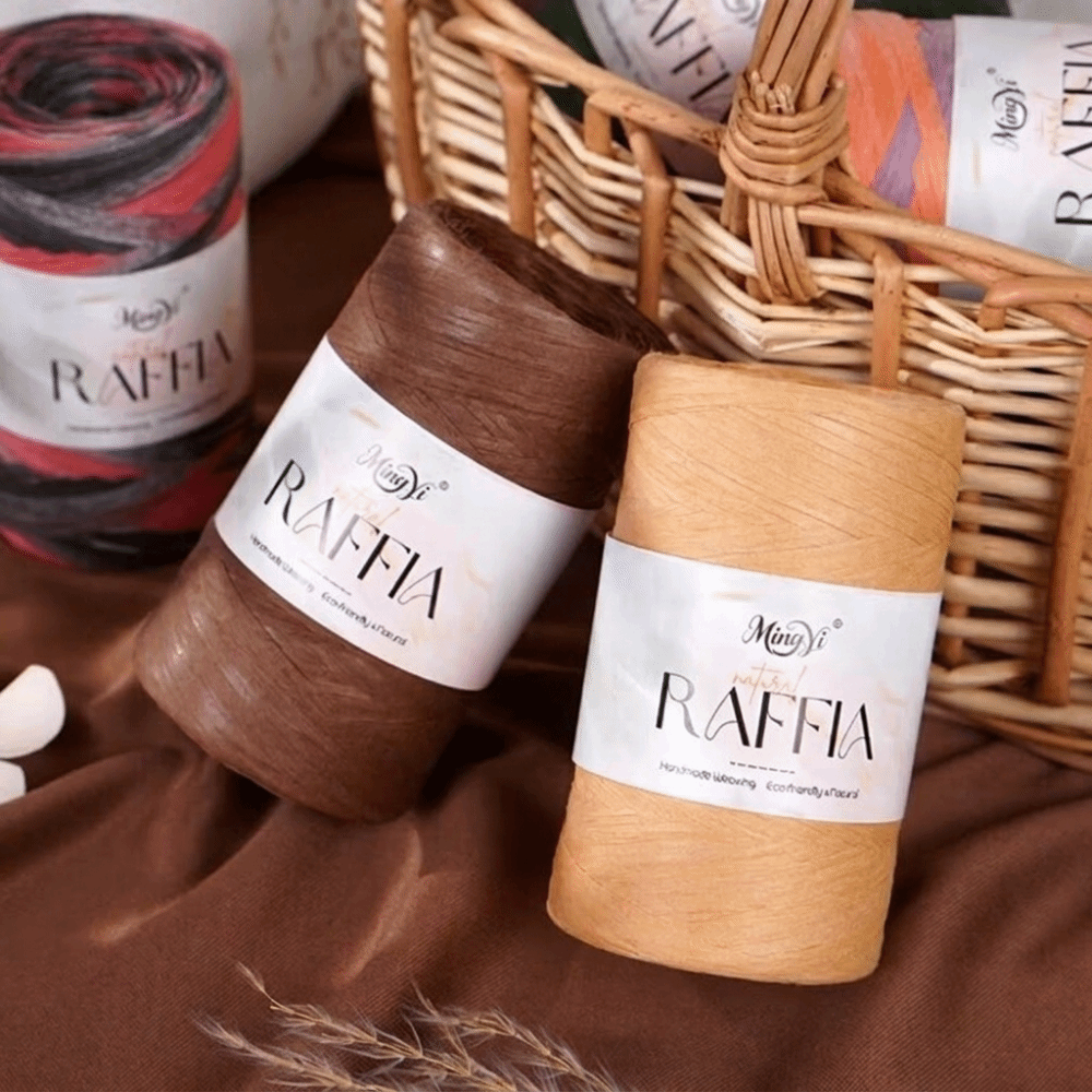 Kendin Yap Çok Renkli Rafya İp - Crochet Bag Raffia incelemesi ve fiyatı