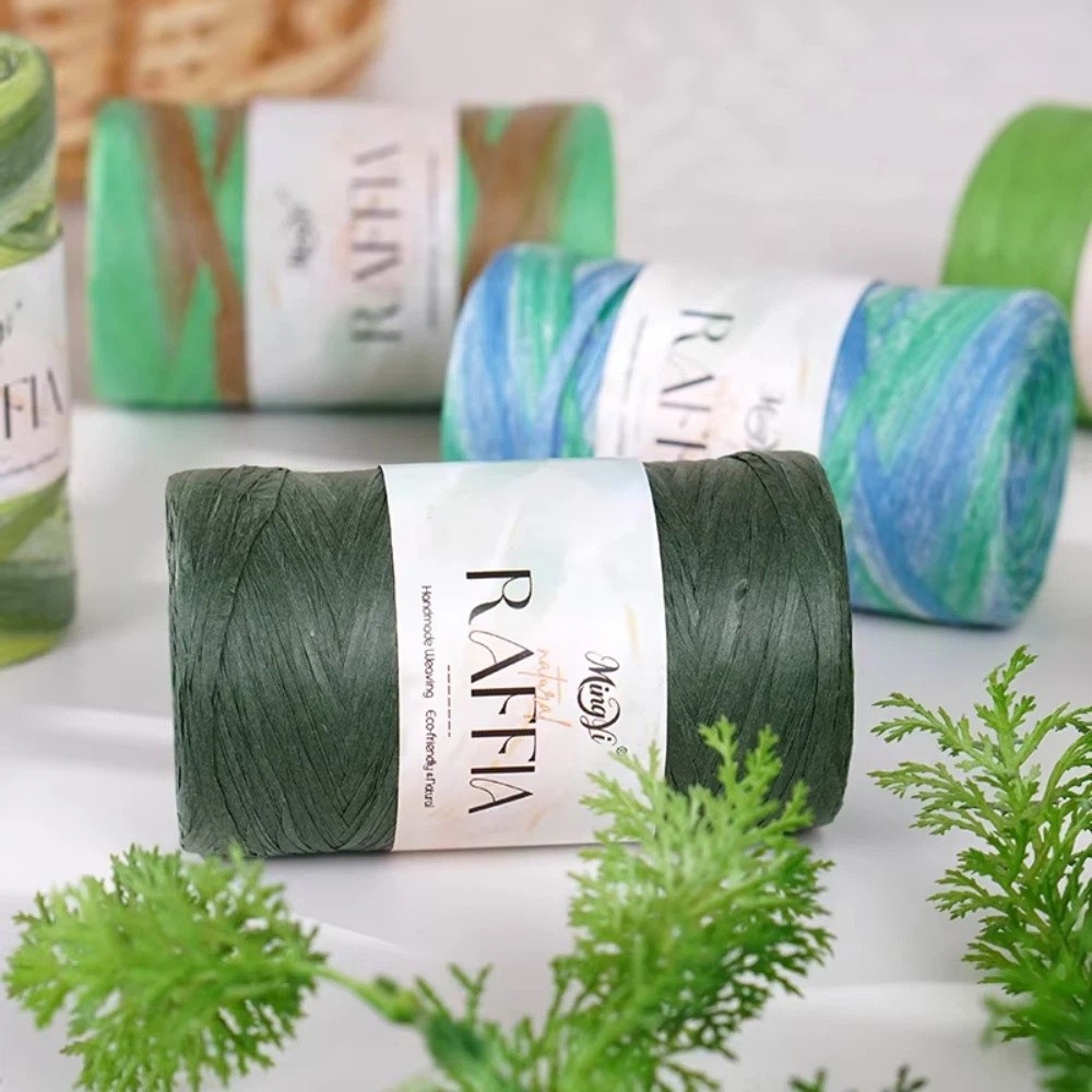 Kendin Yap Çok Renkli Rafya İp - Crochet Bag Raffia incelemesi ve fiyatı