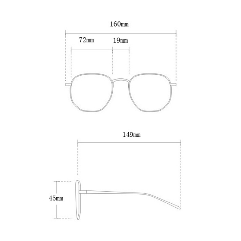 1 adet üst düzey oyuk kedi göz - Sunglasses Cat Eye incelemesi ve fiyatı