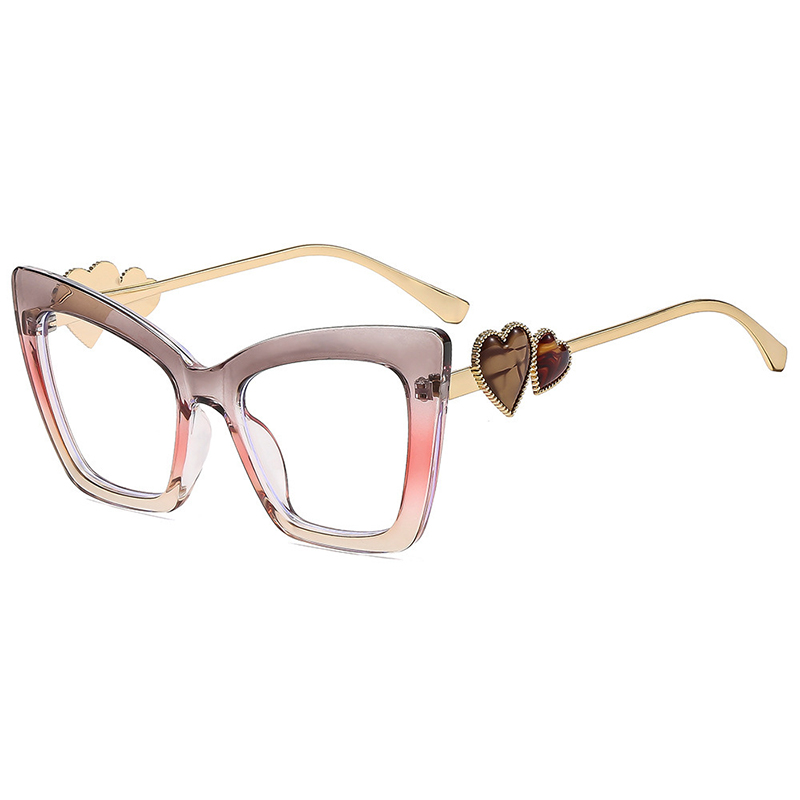 1 adet büyük çerçeveli, aşk mo - Sunglasses Cat Eye incelemesi ve fiyatı