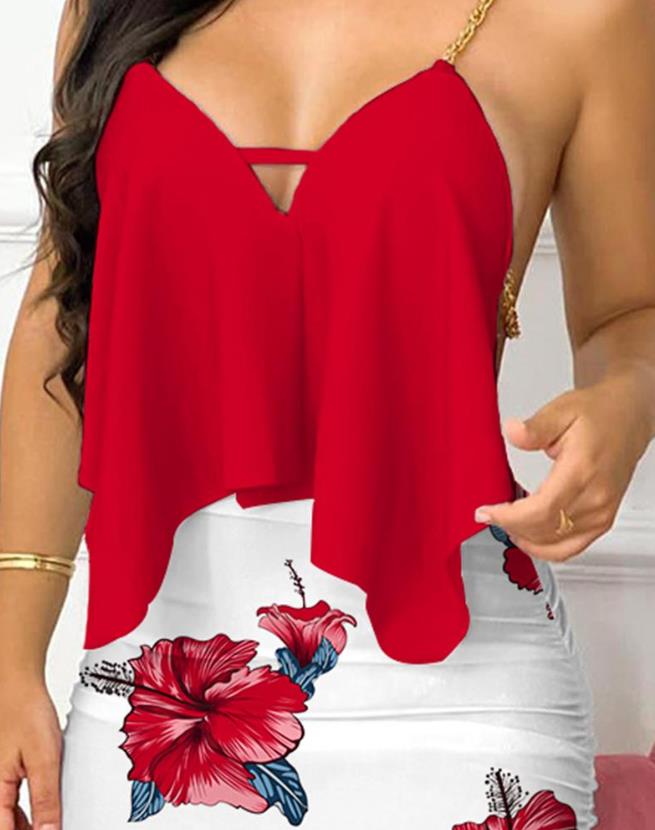 Bayan Elbiseler 2024 Yaz Moda  - Romper Floral Print incelemesi ve fiyatı