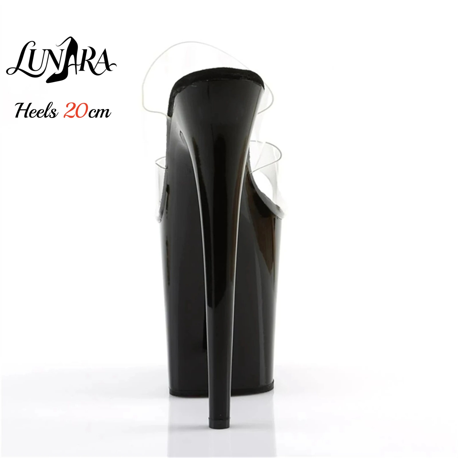 20 cm Şeffaf PVC Askılı Ultra  - Sandal Strappy Heeled incelemesi ve fiyatı