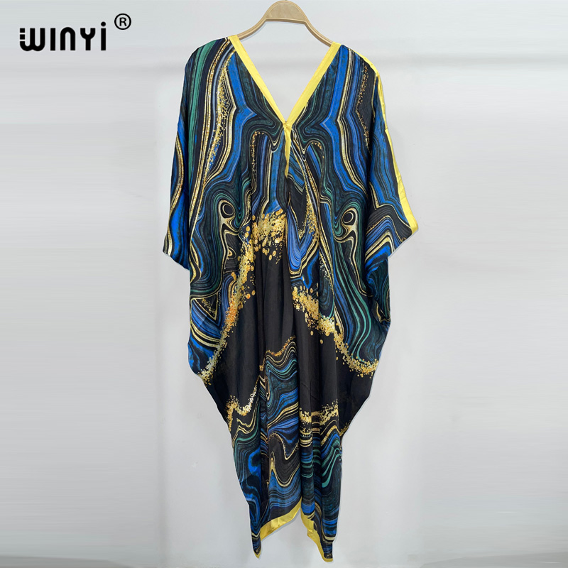 WINYI 2023 yeni Bohemian moda  - Cover Up Kaftan incelemesi ve fiyatı