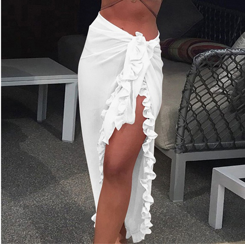 Kadınlar için 5 Renk Fırfır Ma - Cover Up Kaftan incelemesi ve fiyatı