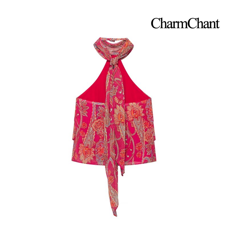 CHARMCHANT Kadın Paisley Desen - Midi Skirt Floral incelemesi ve fiyatı