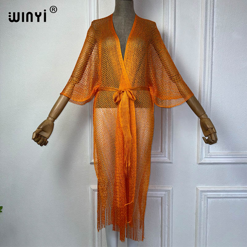 WINYI hollow plaj kimono seksi - Cover Up Kaftan incelemesi ve fiyatı