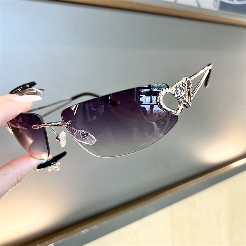 Yeni Oval Kedi Gözü Çerçevesiz - Sunglasses Cat Eye incelemesi ve fiyatı
