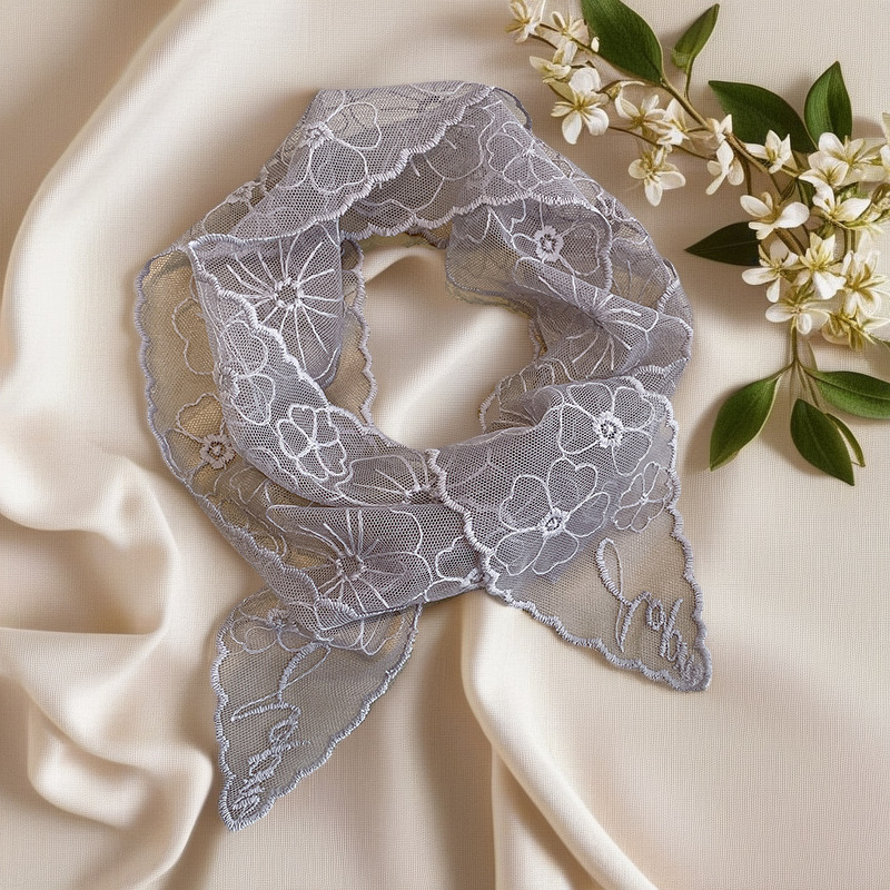 Dantel Fransız ipek eşarp Retr - Headband Summer Knit incelemesi ve fiyatı
