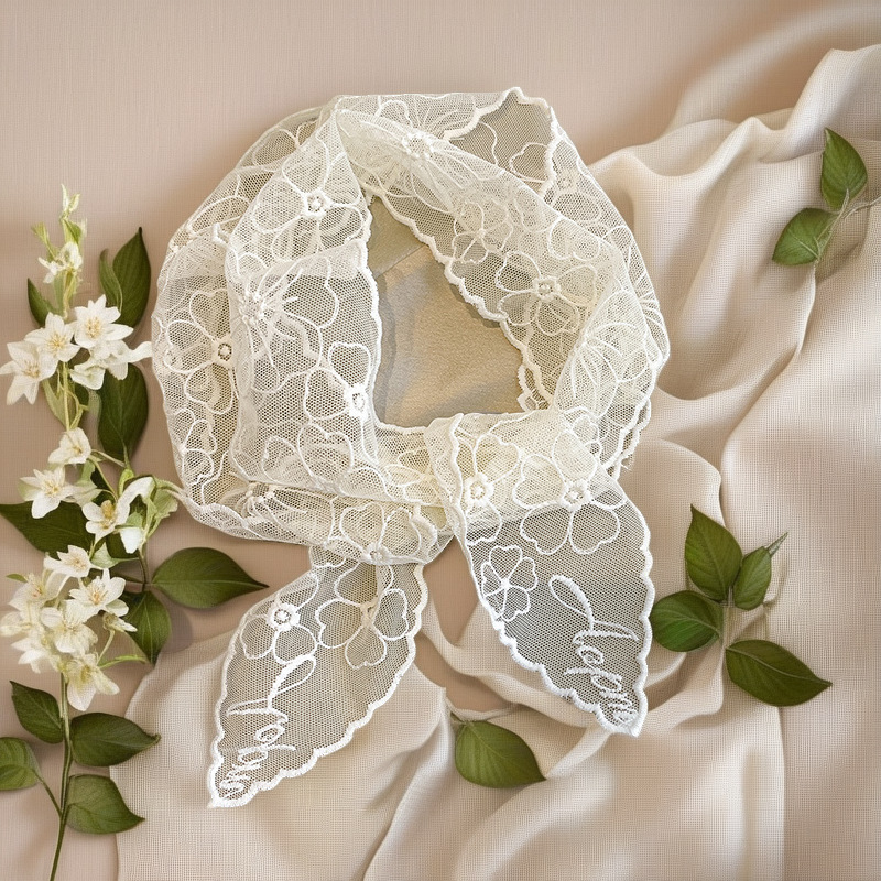 Dantel Fransız ipek eşarp Retr - Headband Summer Knit incelemesi ve fiyatı