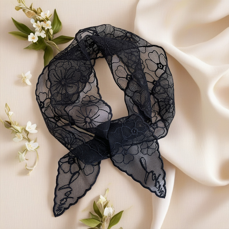 Dantel Fransız ipek eşarp Retr - Headband Summer Knit incelemesi ve fiyatı