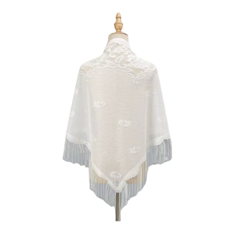 Çiçekli Dantel Şal Wrap Kadın  - Kimono Sheer Floral incelemesi ve fiyatı