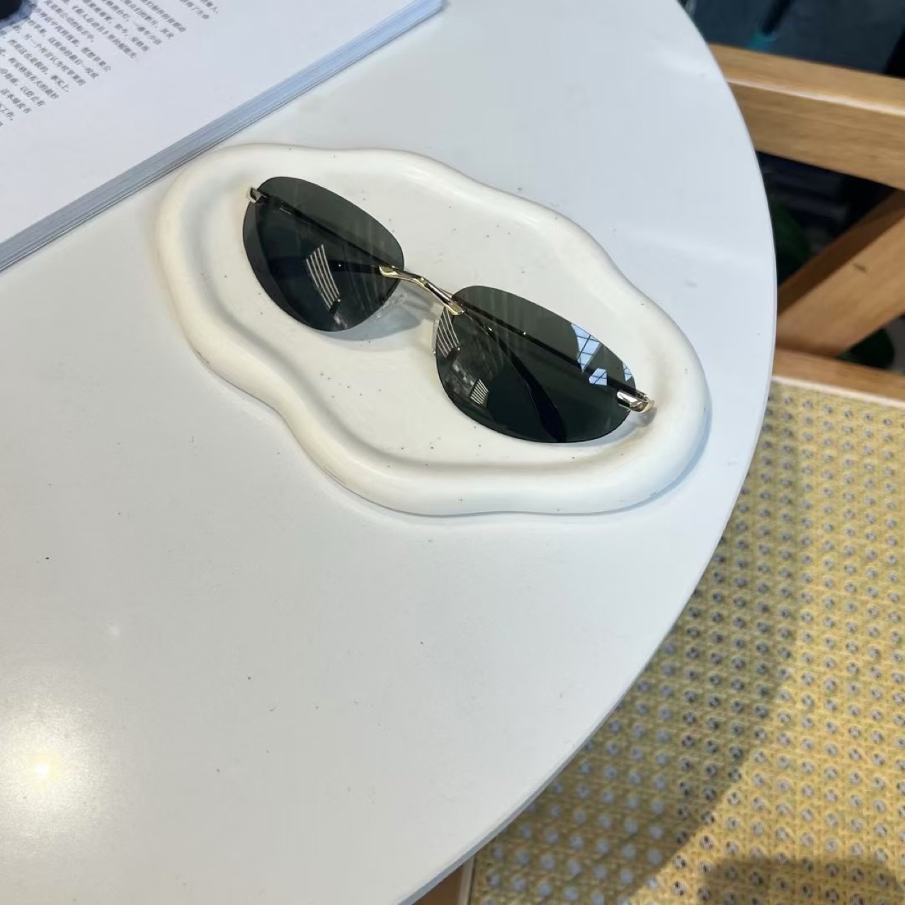 UV400 Çerçevesiz Tonlar, Kedi  - Sunglasses Cat Eye incelemesi ve fiyatı