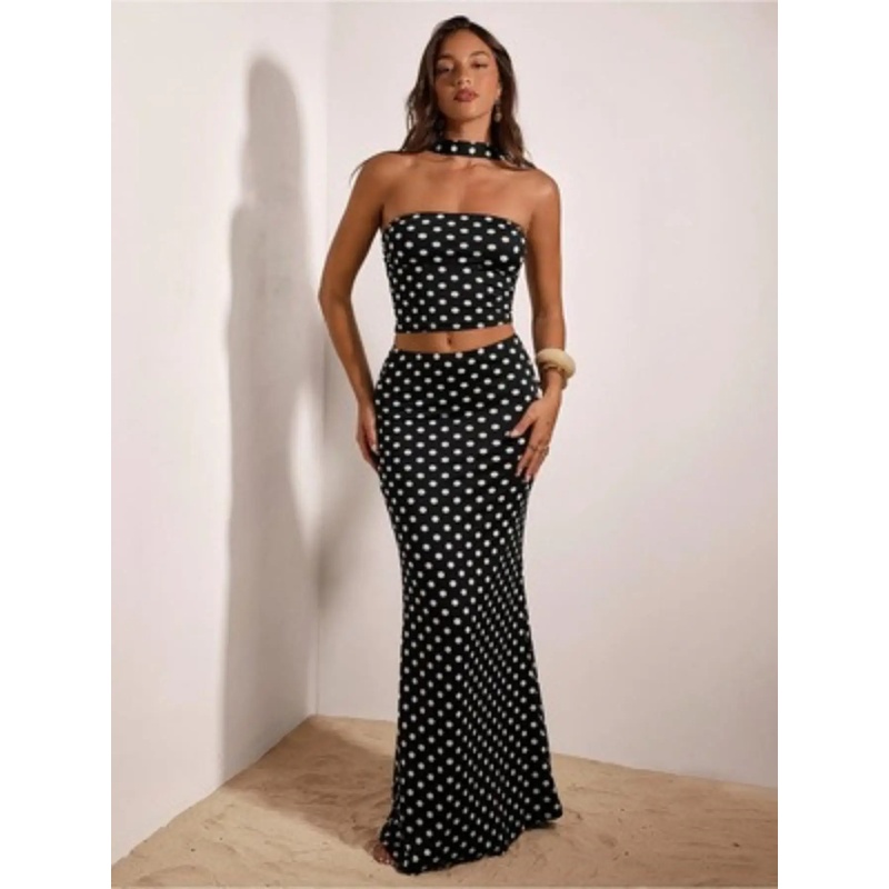 Kadın Retro Y2K Puantiyeli Yük - Crop Top Crochet incelemesi ve fiyatı