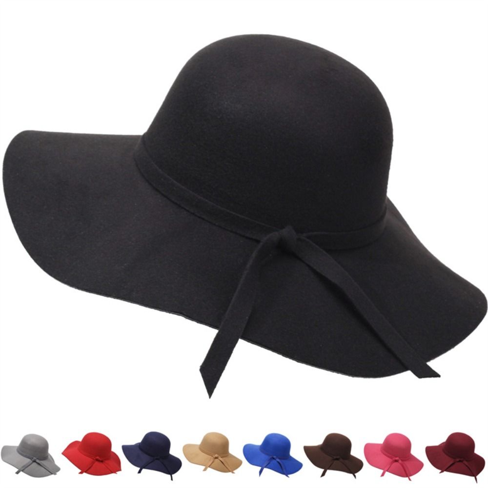 Vintage Tarzı Kova Şapka Katla - Hat Floppy Wide incelemesi ve fiyatı