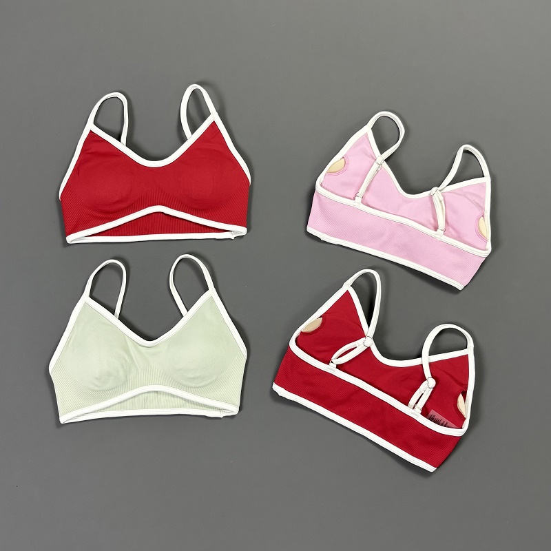 Kadınlar Kontrast Çizgili Yoga - Crop Top Crochet incelemesi ve fiyatı