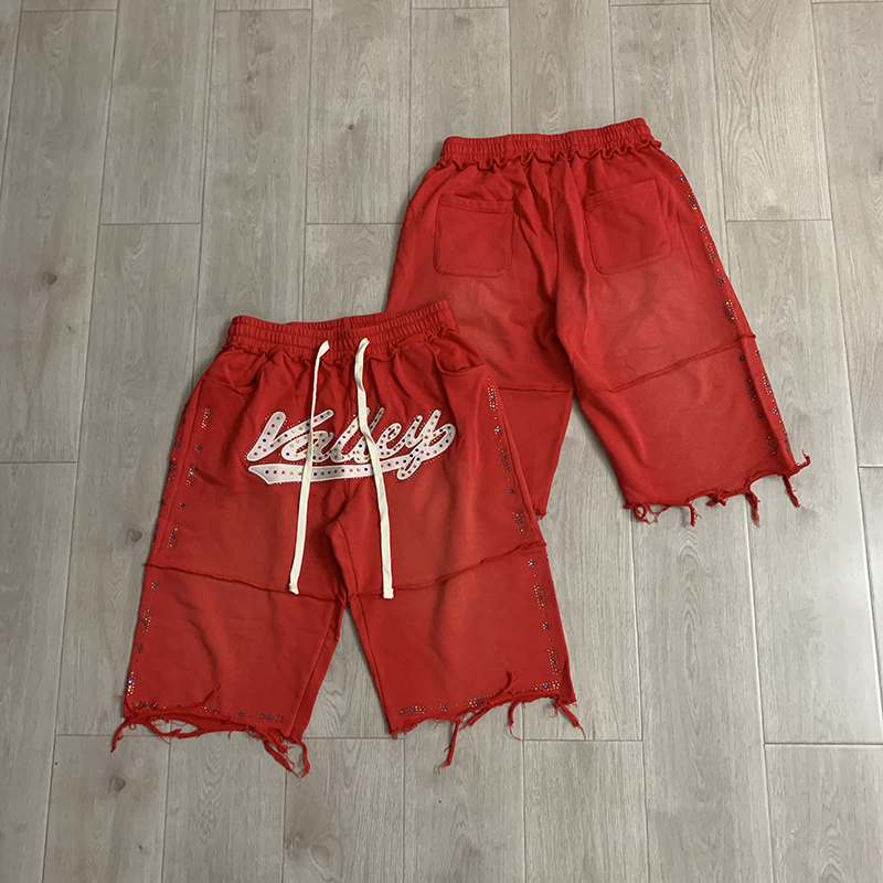 VALLEY Erkek Siyah Diz Boyu Gü - Shorts Denim Frayed incelemesi ve fiyatı