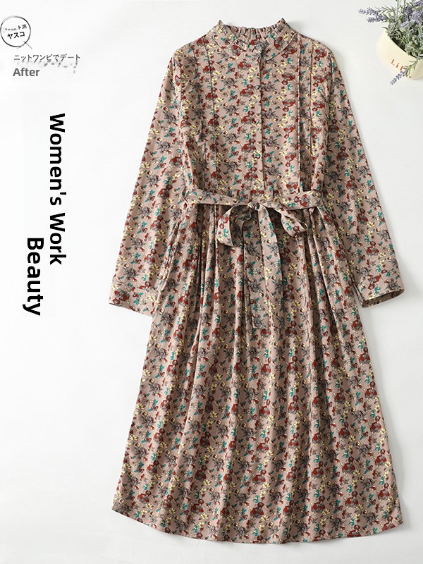 Zarif Çiçek Baskılı A Kesim El - Midi Skirt Floral incelemesi ve fiyatı
