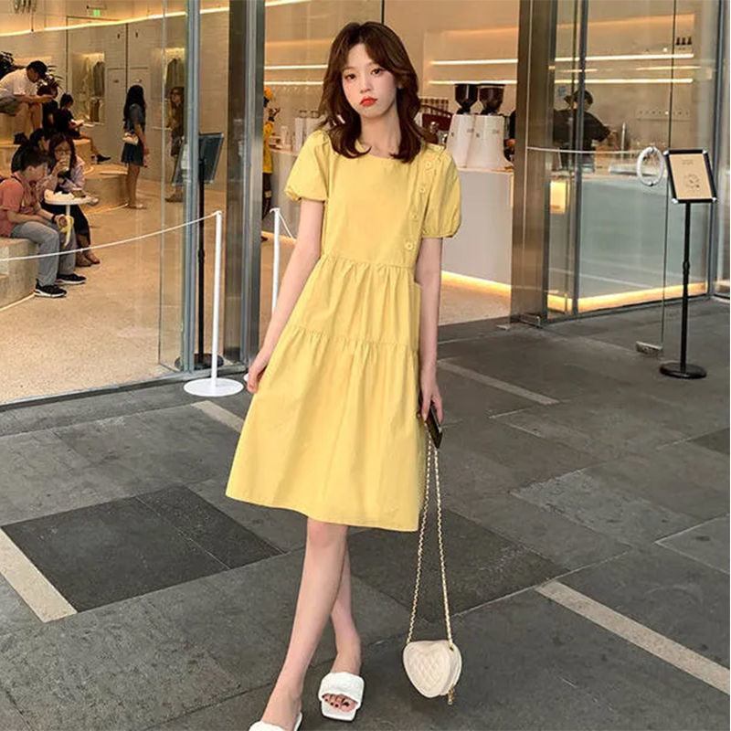 2021 gevşek zarif kore Casual  - Linen Dress Wrap incelemesi ve fiyatı