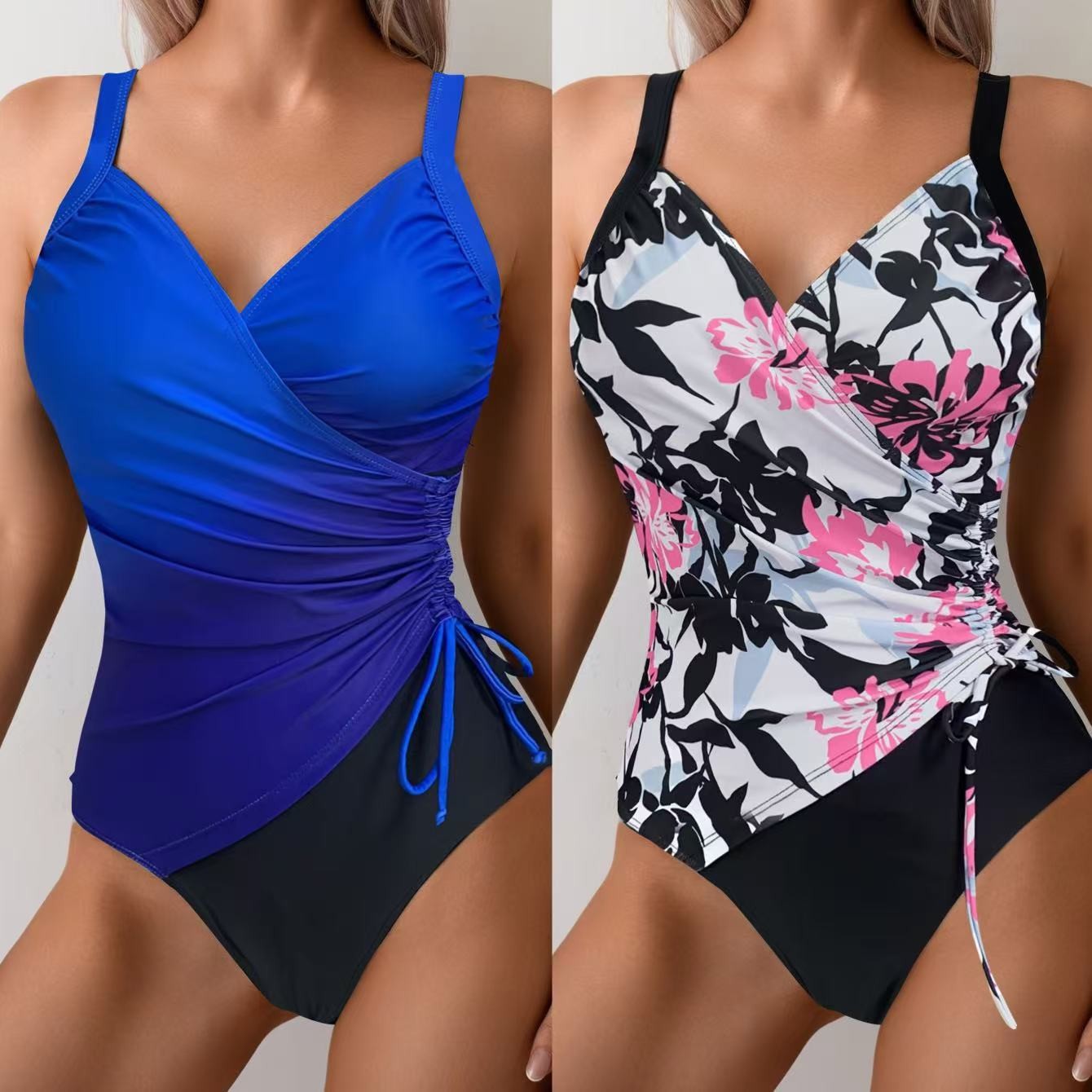 Kadın Tankini Göbek Kontrolü B - Swimsuit Bikini Ruched incelemesi ve fiyatı