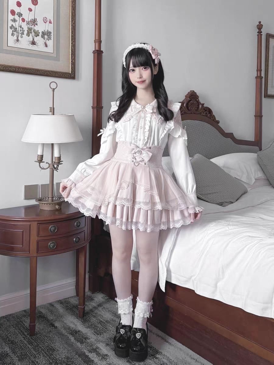 Harajuku Kawaii Etek Takımları - Blouse Off Shoulder incelemesi ve fiyatı