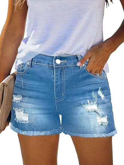 Günlük Vintage Kot Şort Yüksek - Shorts Denim Frayed incelemesi ve fiyatı