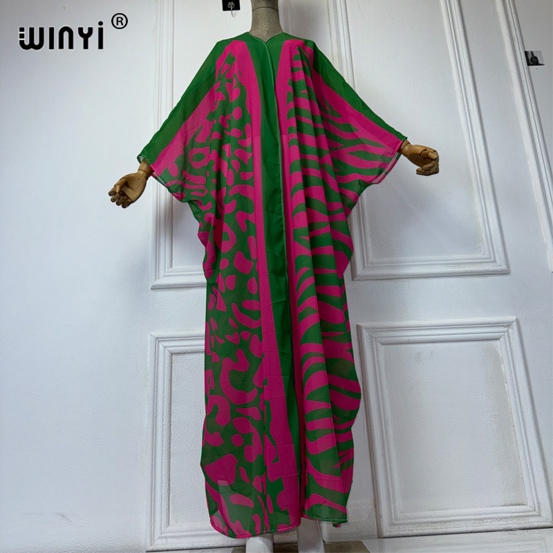 WINYI Afrika Bohem Baskılı Kim - Cover Up Kaftan incelemesi ve fiyatı