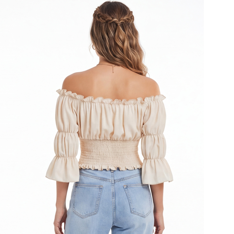 Rönesans Bluz Kadın Üst Kısa K - Blouse Off Shoulder incelemesi ve fiyatı