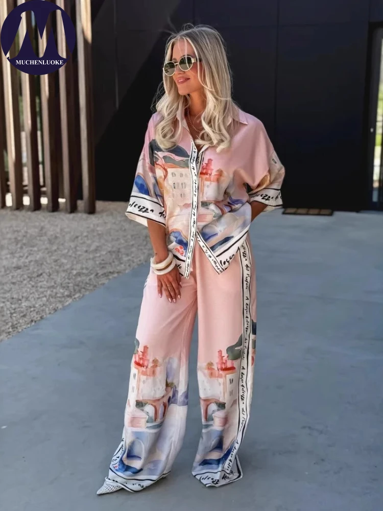 Kadın Yaz Yeni Zarif Baskılı Y - Linen Pant Wide incelemesi ve fiyatı