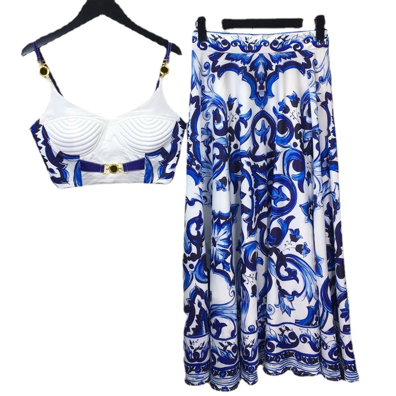Yaz Bohemain mavi ve beyaz por - Romper Floral Print incelemesi ve fiyatı