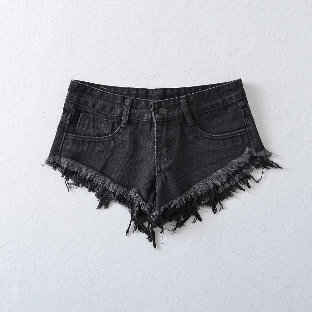 Y2K Seksi Kısa Kot Şortlar Kad - Shorts Denim Frayed incelemesi ve fiyatı
