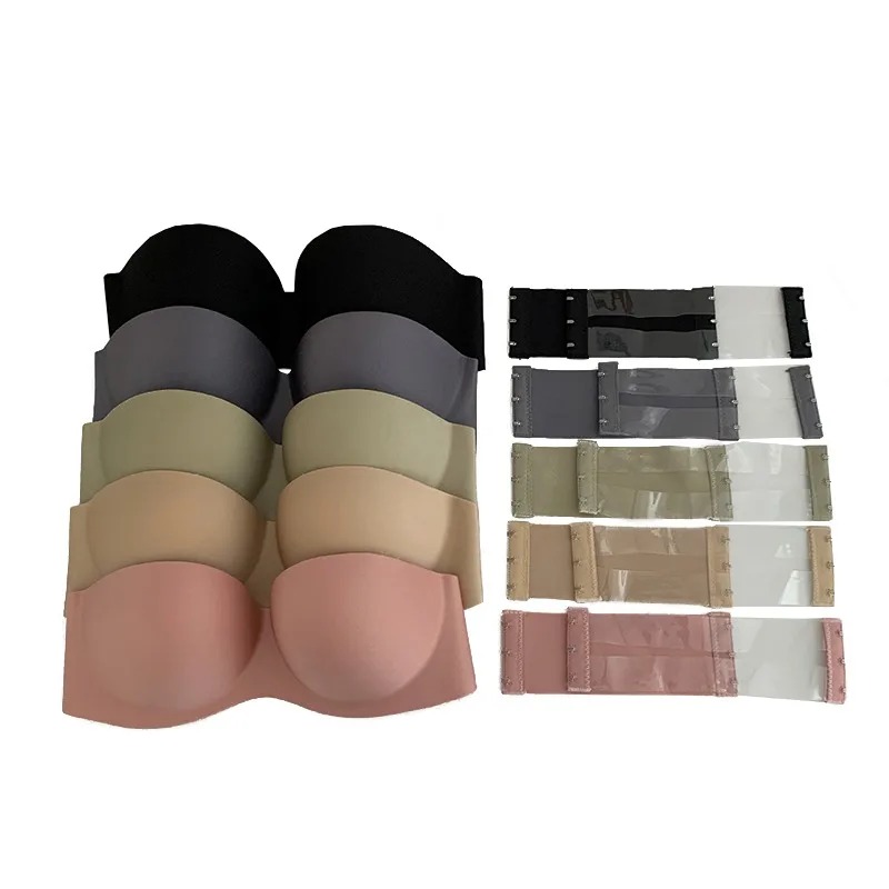 Kadın Seksi Straplez Push-Up Y - Bralette Triangle Set incelemesi ve fiyatı