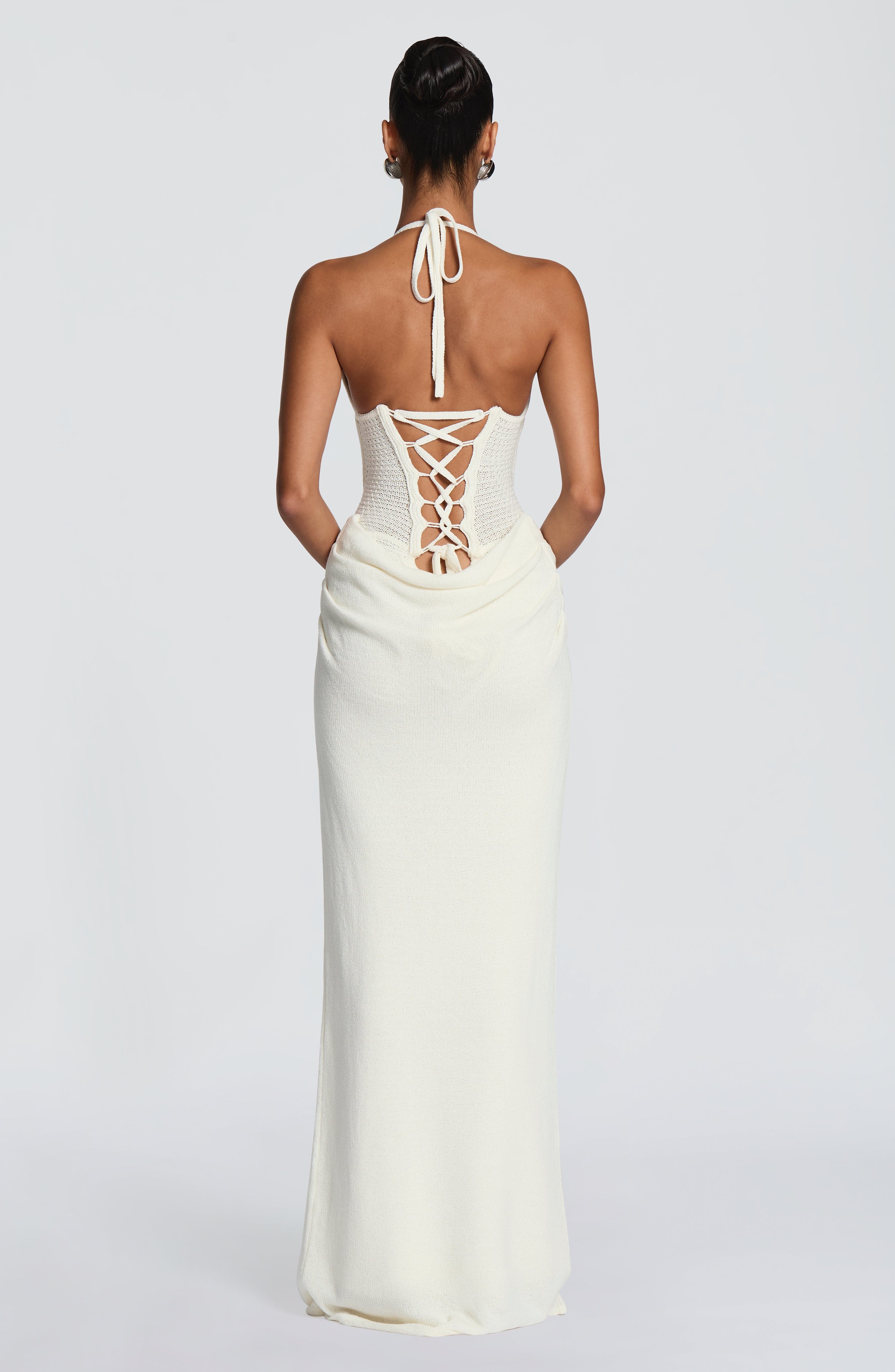 Boho Halter Örgü Maksi Elbise  - Maxi Dress Halter incelemesi ve fiyatı