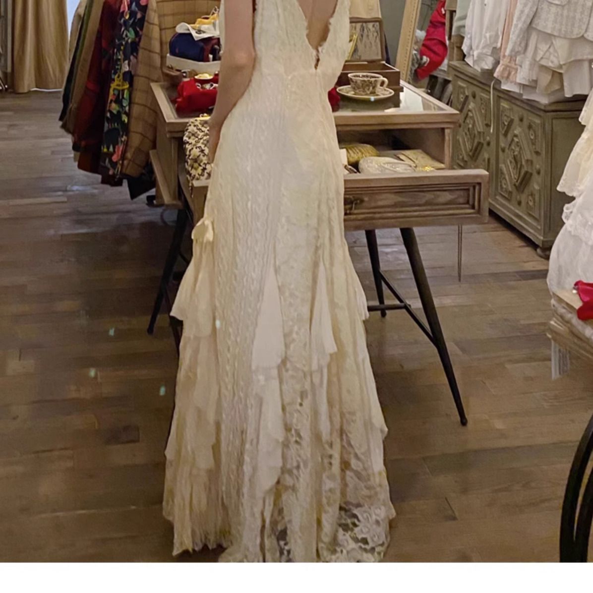 Gotik Dantel Elbise Seksi Maxi - Maxi Dress Halter incelemesi ve fiyatı